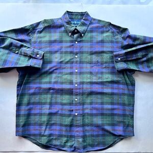 Ralph Lauren | Plaid Button-Down Shirt – Men’s XL